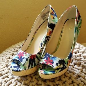 Floral Heels